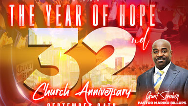 09-24-2023 32nd Church Anniversary - Sep 24, 2023