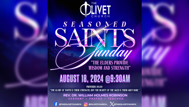 08-18-2024 Seasoned Saints Celebration - Aug 18, 2024