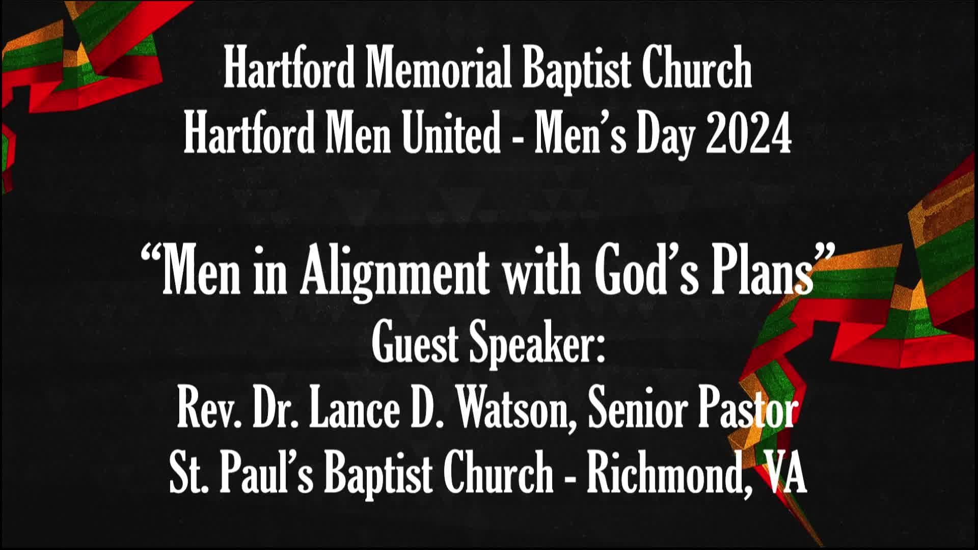 Men In Alignment With God's Plan