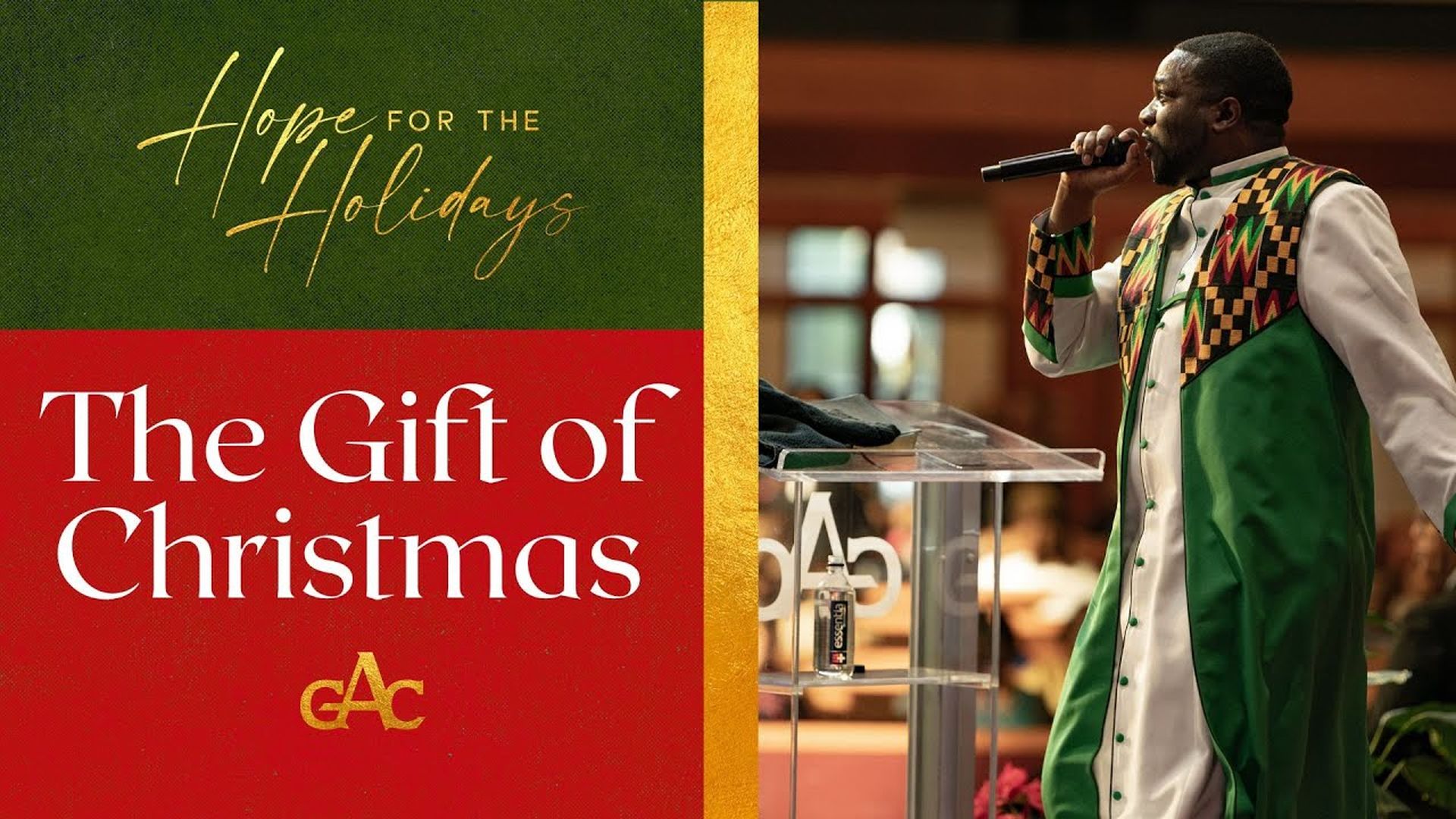 The Gift of Christmas ¦ Pastor Stephen A. Green ¦ Allen Virtual Experience