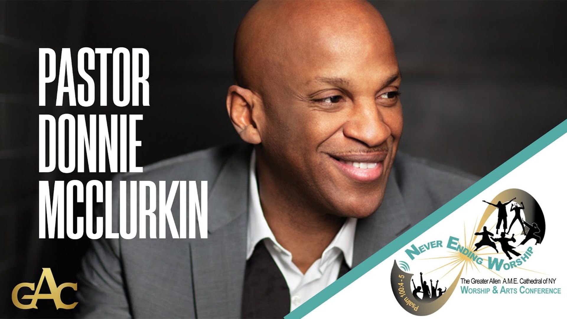 GAC Worship Conference 2024 ¦ Pastor Donnie McClurkin ¦ Sermon only