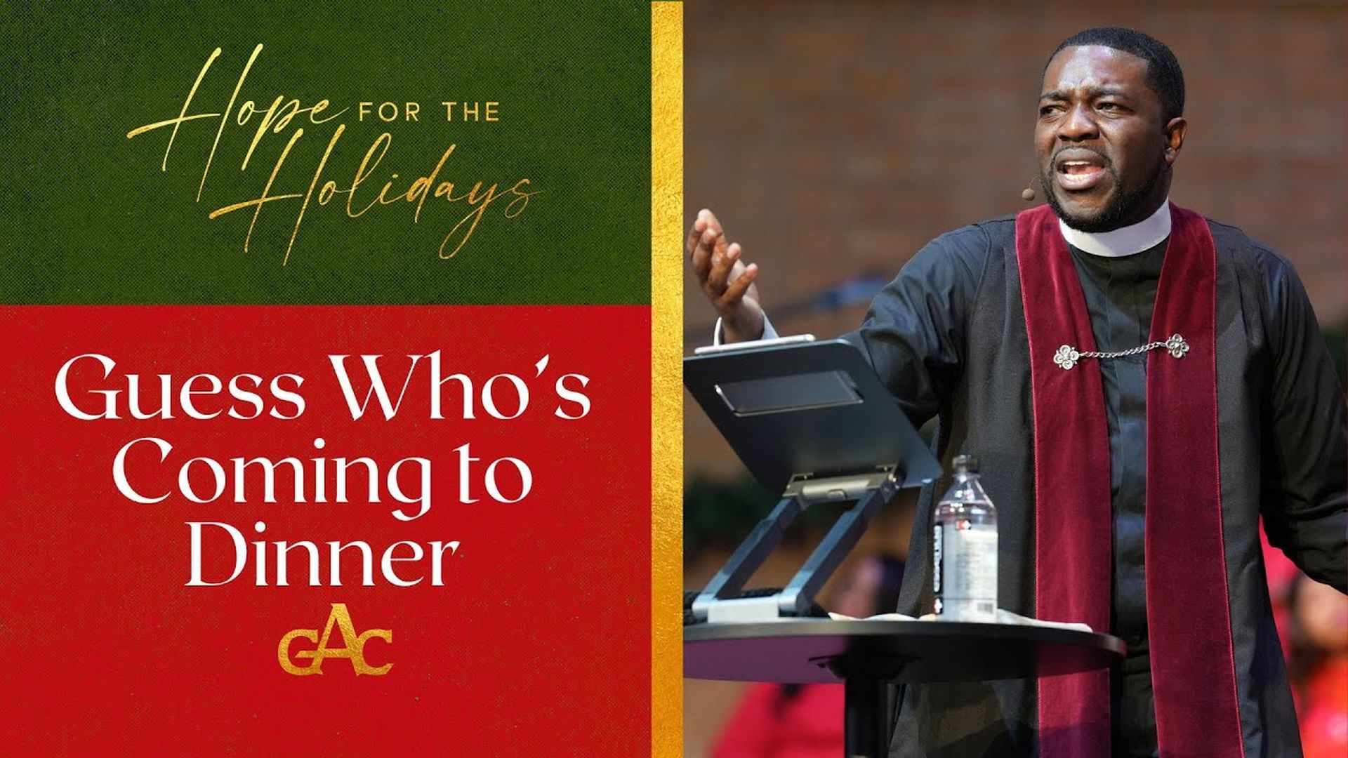 Guess Who's Coming to Dinner ¦ Pastor Stephen A. Green ¦ Allen Worship Experience