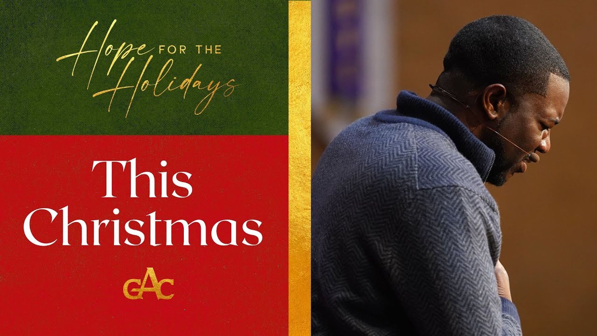 This Christmas ¦ Pastor Stephen A. Green ¦ Allen Worship Experience