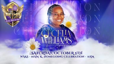 Homegoing Celebration for Rev.  Dr. Cecelia Williams Bryant