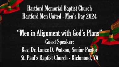 Men In Alignment With God's Plan